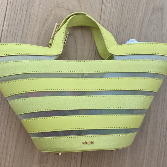 NWT Cult Gaia mini Laszlo leather crossbody tote - Picture 2 of 7